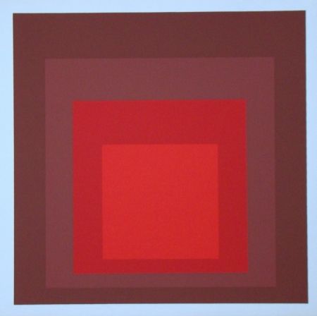 Сериграфия Albers - Homage to the Square - R-I d-5, 1969
