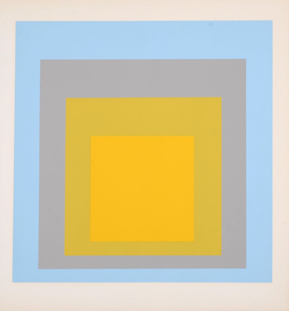 Сериграфия Albers - Homage To the Square (F), 1971