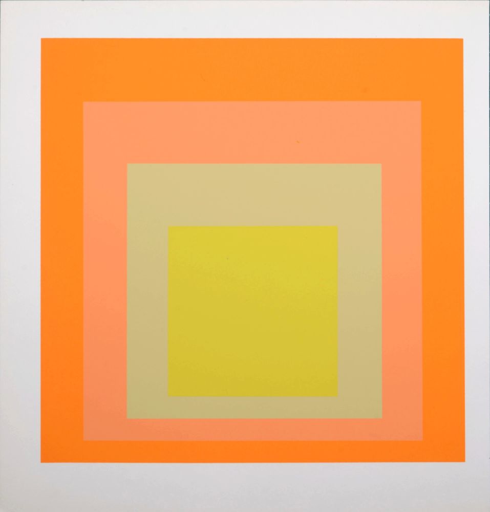 Сериграфия Albers - Homage To the Square (G), 1971