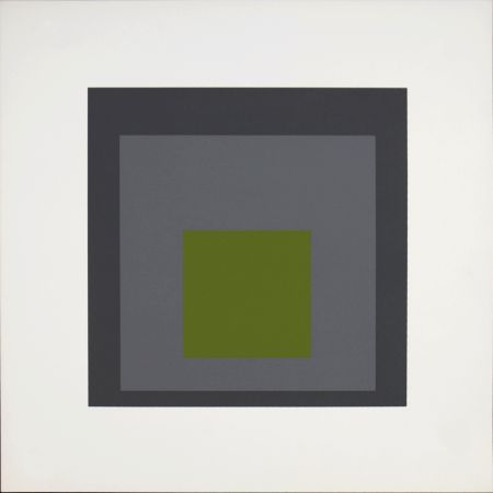 Сериграфия Albers - Homage to the Square: Ten Works by Josef Albers (#II), 1962