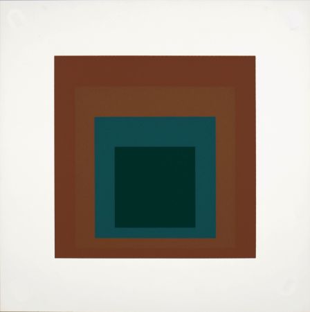 Сериграфия Albers - Homage to the Square: Ten Works by Josef Albers (#IX), 1962