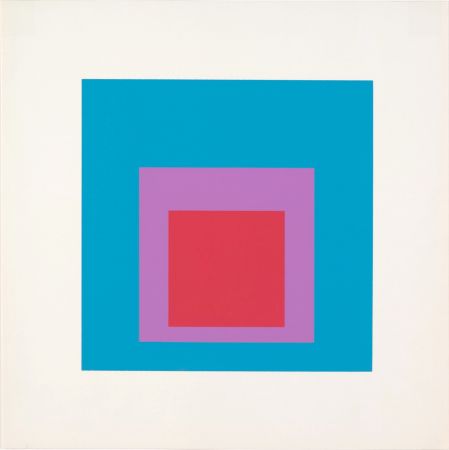 Сериграфия Albers -  Homage to the Square: Ten Works by Josef Albers (#VI), 1962