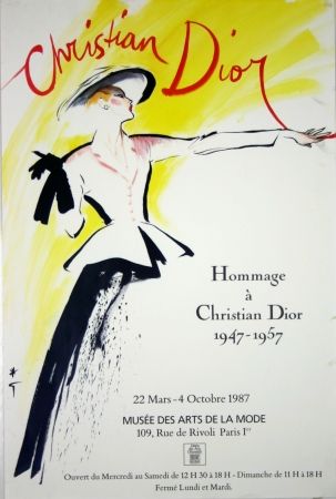 Гашение Gruau - Homage à Christian Dior