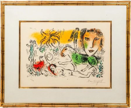 Литография Chagall - Homecoming (The Green Horse)