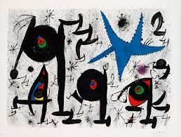 Литография Miró - Homenaje a Joan Prats