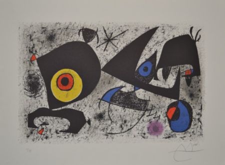 Литография Miró - Hommage A Miro - M868