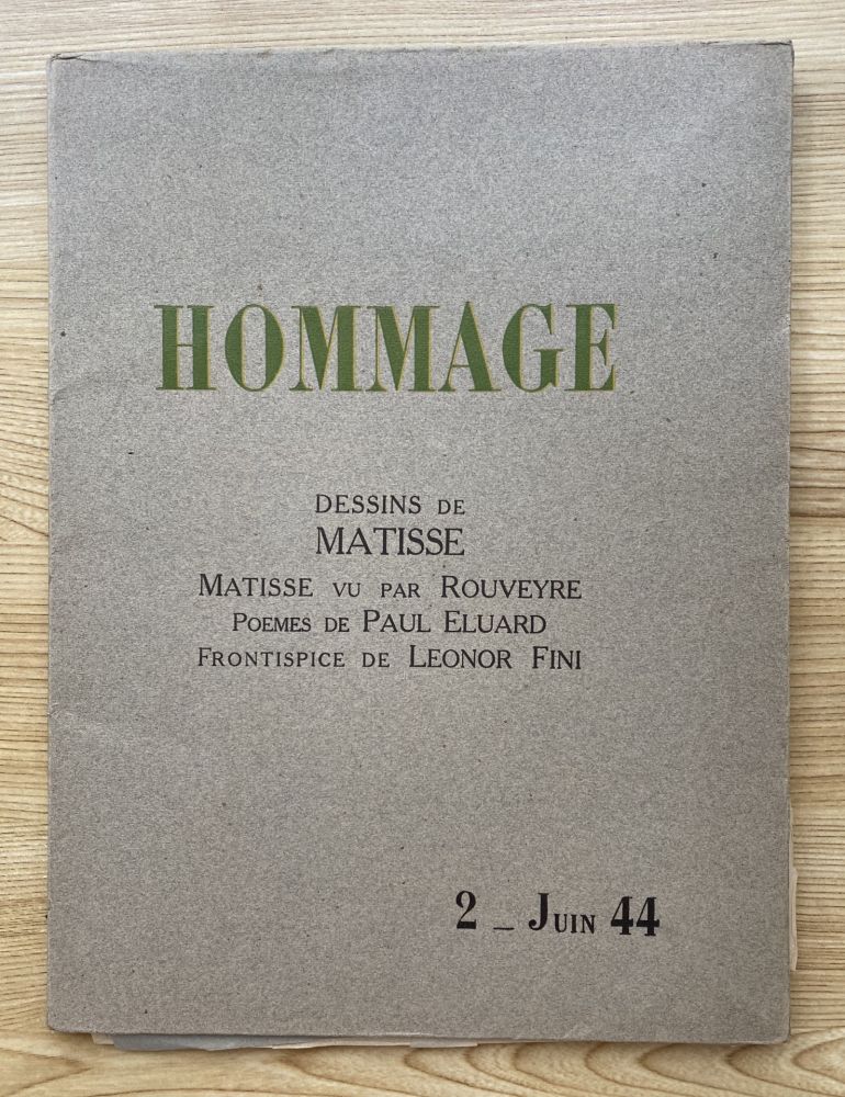 Нет Никаких Технических Matisse - Hommage, Dessins de Matisse (