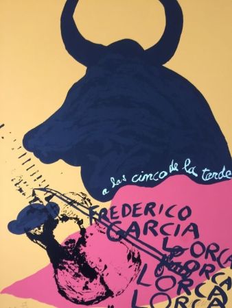 Сериграфия Arman - Hommage to Federico Garcia LOrca