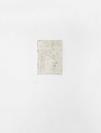 Гравюра Chillida - Hommage à Gabriel Aresti 