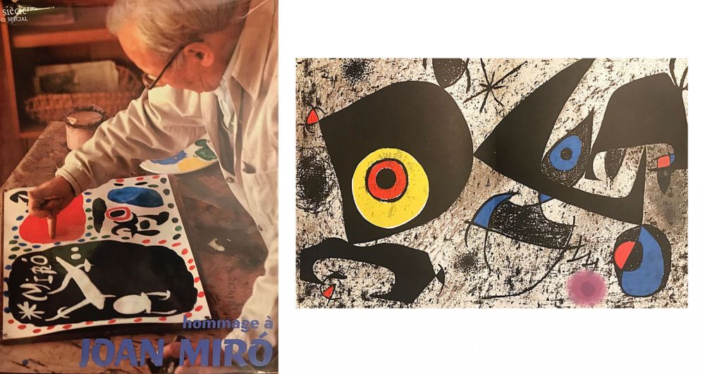 Иллюстрированная Книга Miró - Hommage à Joan Miro. Numéro spécial de la revue XXème siècle.