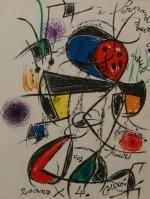 Литография Miró - Hommage à Mourlot
