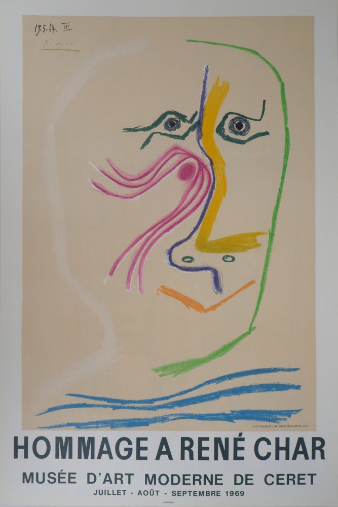 Иллюстрированная Книга Picasso - Hommage à René Char