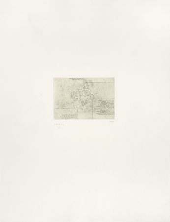 Гравюра Chillida - Hommage à Rosalia de Castro 