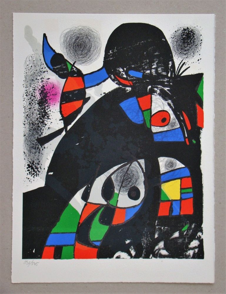 Литография Miró - Hommage à San Lazzaro