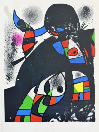 Литография Miró - Hommage à San Lazzaro