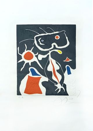 Гравюра Miró - Hommage à San Lazzaro