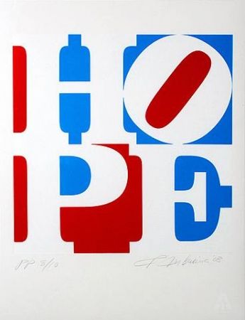 Сериграфия Indiana - Hope