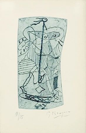 Гравюра Braque - Héraclite d'Ephèse
