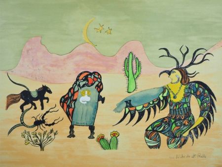 Литография De Saint Phalle - I dreamt I was in Arizona 
