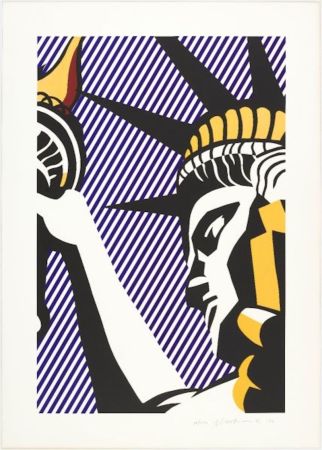 Сериграфия Lichtenstein - I Love Liberty