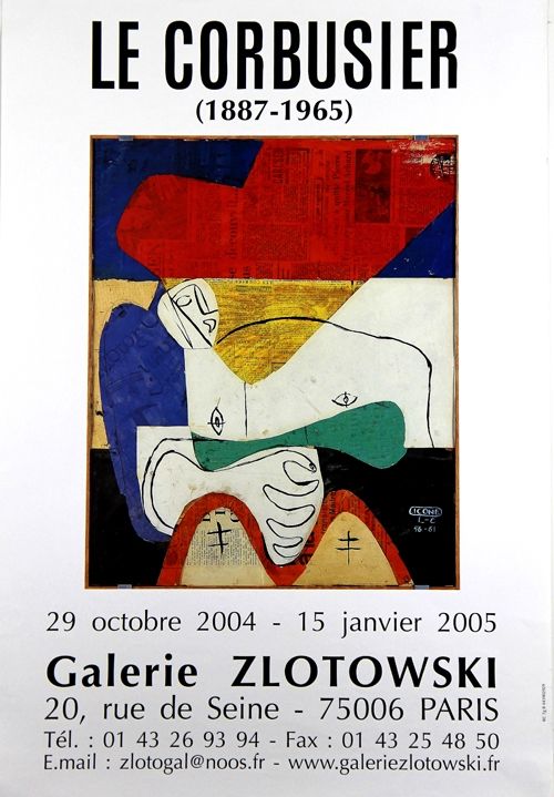 Гашение Le Corbusier - Icone Galerie Zlotowki