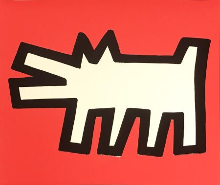Сериграфия Haring - Icons (B) - Barking Dog