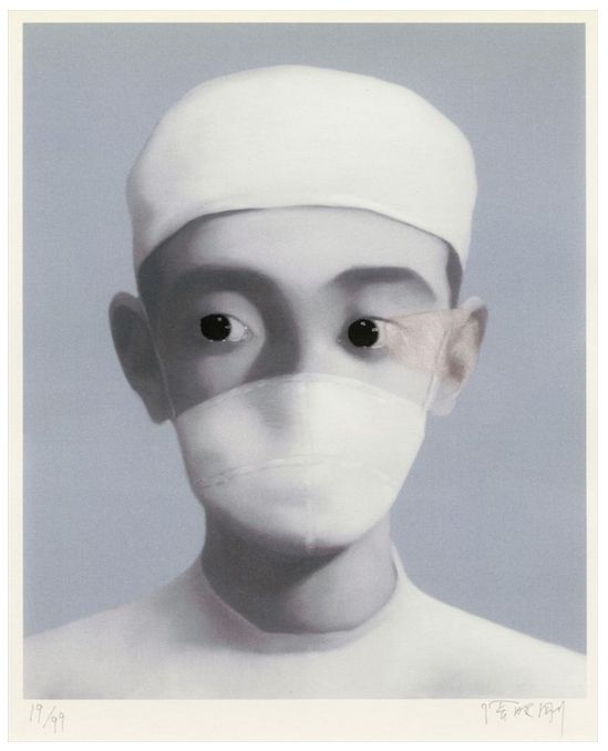 Цифровой Эстамп Zhang - Identity Portrait 