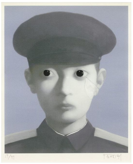 Литография Zhang  - Identity Portrait 