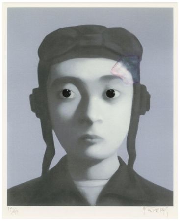 Цифровой Эстамп Xiaogang - Identity Portrait 