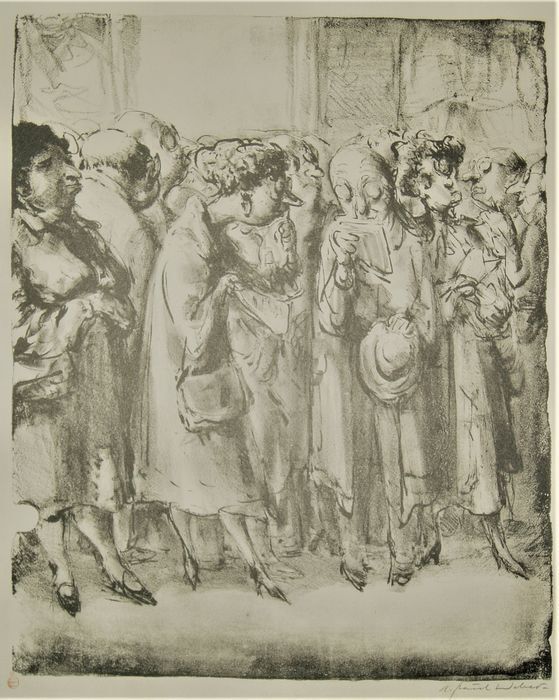 Литография Weber - Im Prado II (In the Prado, II)