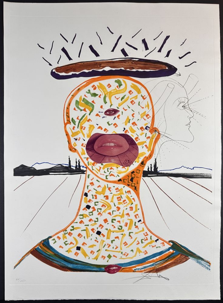 Гравюра Dali - Imaginations & Objects of The Future Cyclopean Make-Up