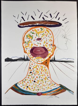 Гравюра Dali - Imaginations & Objects of The Future Cyclopean Make-Up