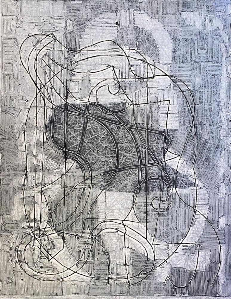 Офорт Stella - Imola Three, I (from the Circuits series
