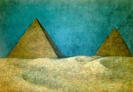 Литография Zuniga - Impressions of Egypt Suite, Plate 10