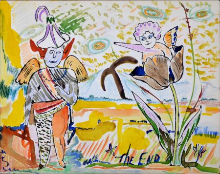 Литография Warhol - In the Bottom of My Garden (H), 1956