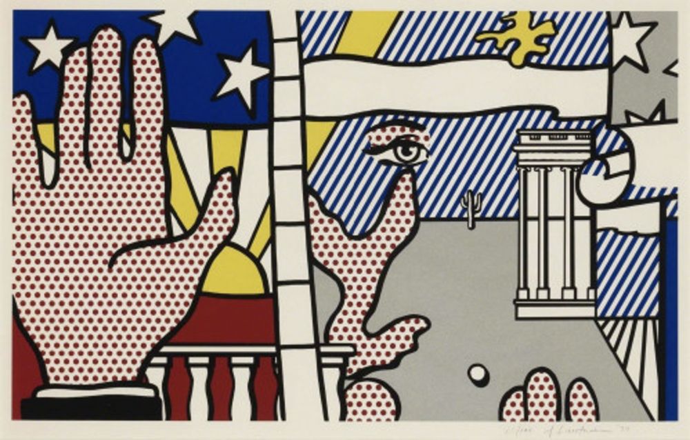 Сериграфия Lichtenstein - Inaugural Print