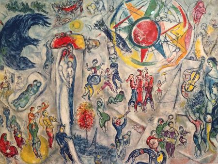 Иллюстрированная Книга Chagall - Inauguration Maeght