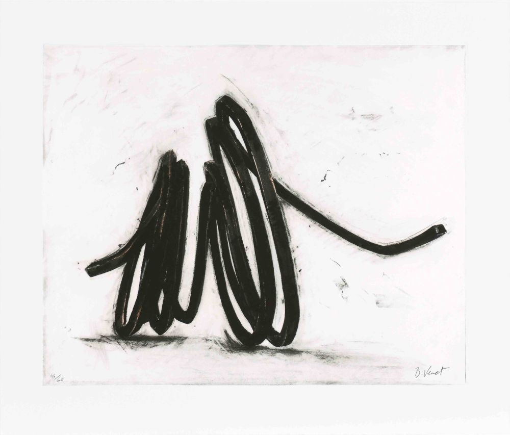 Офорт Venet - Indeterminate Line I