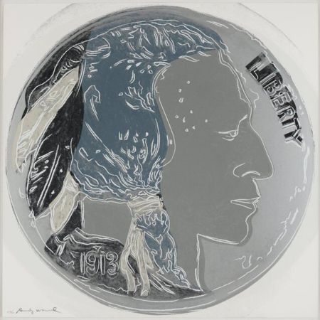Сериграфия Warhol - Indian Head Nickel