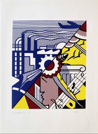 Сериграфия Lichtenstein - Industry and the Arts (II)