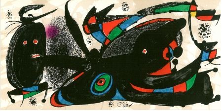 Литография Miró - Inglaterra 