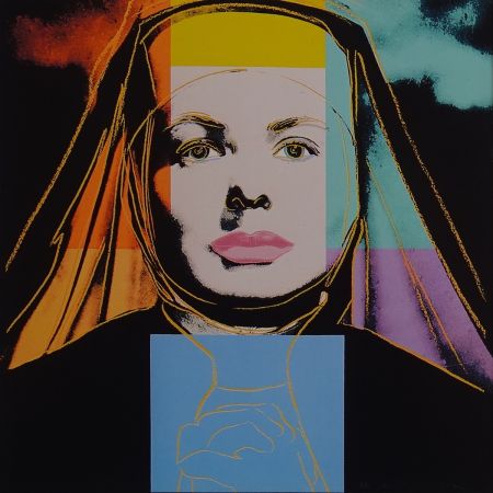 Сериграфия Warhol - Ingrid Bergman - The bells of St. Mary´s
