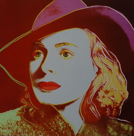 Сериграфия Warhol - Ingrid Bergman Casablanca