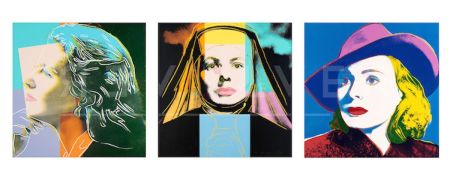 Сериграфия Warhol - Ingrid Bergman Portfolio