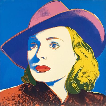 Сериграфия Warhol - Ingrid with Hat, II.315 from Ingrid Bergman