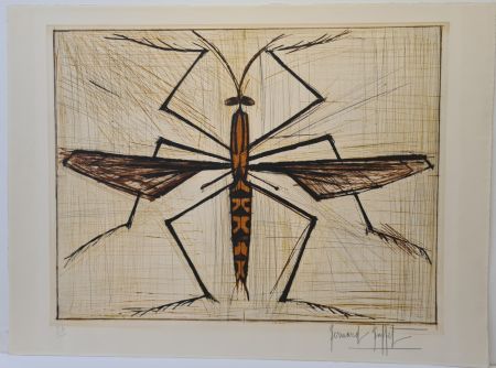 Гравюра Buffet - Insecte brun 