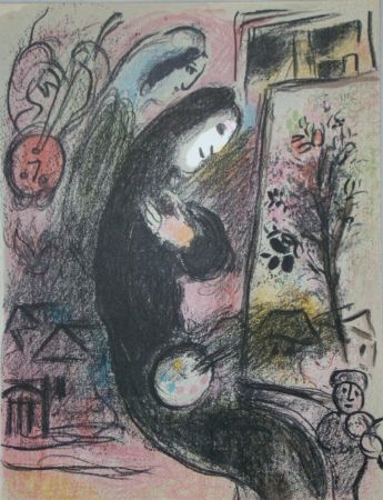 Литография Chagall - Inspiration
