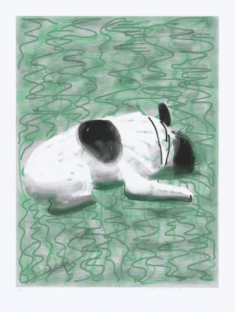 Многоэкземплярное Произведение Hockney - IPad drawing - Moujik