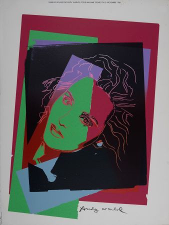Сериграфия Warhol - Isabelle Adjani, 1986