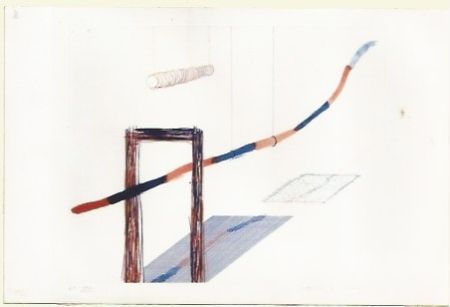 Гравюра Hockney - It picks it's away